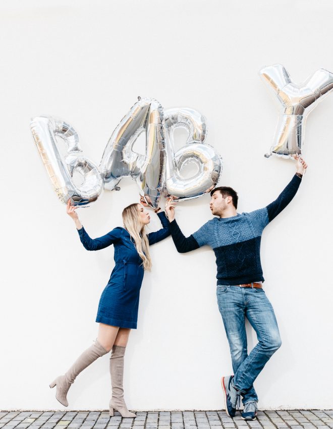Das Geheimnis wird gelüftet: Wir bekommen ein Baby!