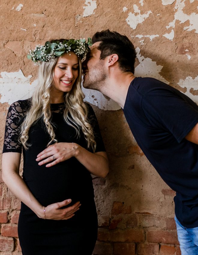 Vintage Boho Paarshooting mit Silke – 9. Monat