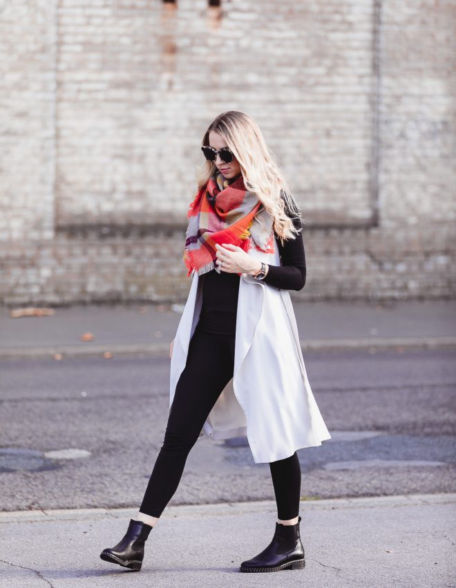 Herbstlook: Codello XXL Schal