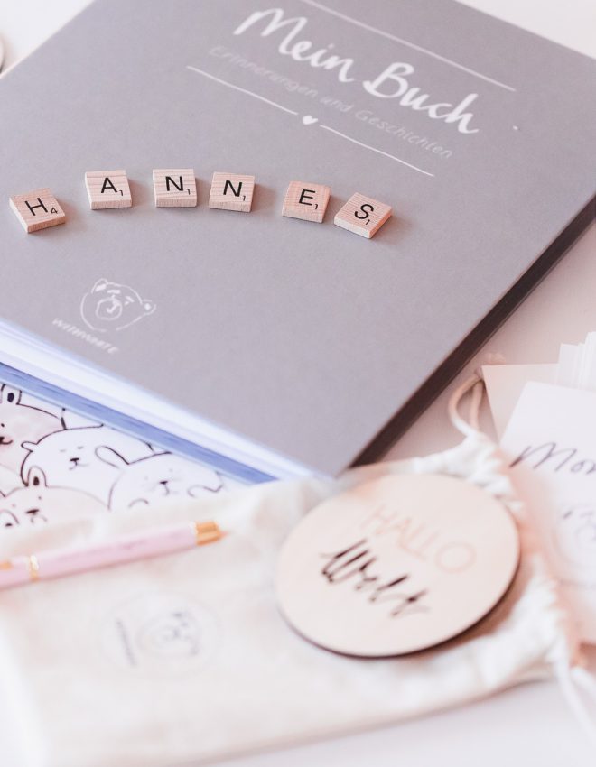 Erinnerungen von Babyzeit und Kindheit festhalten mit WITHWHITE