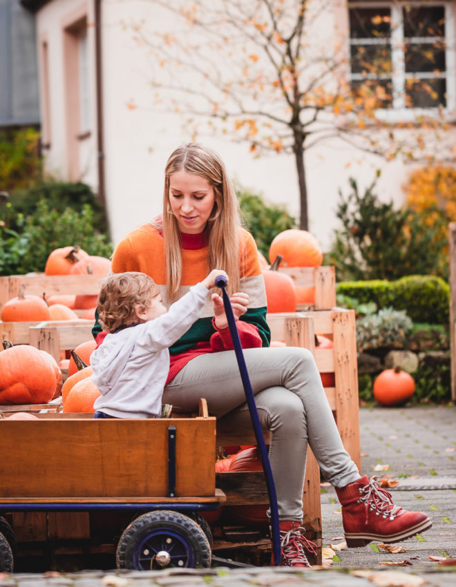 Kürbisse: Herbstwochenende im Oktober auf dem Hitscherhof