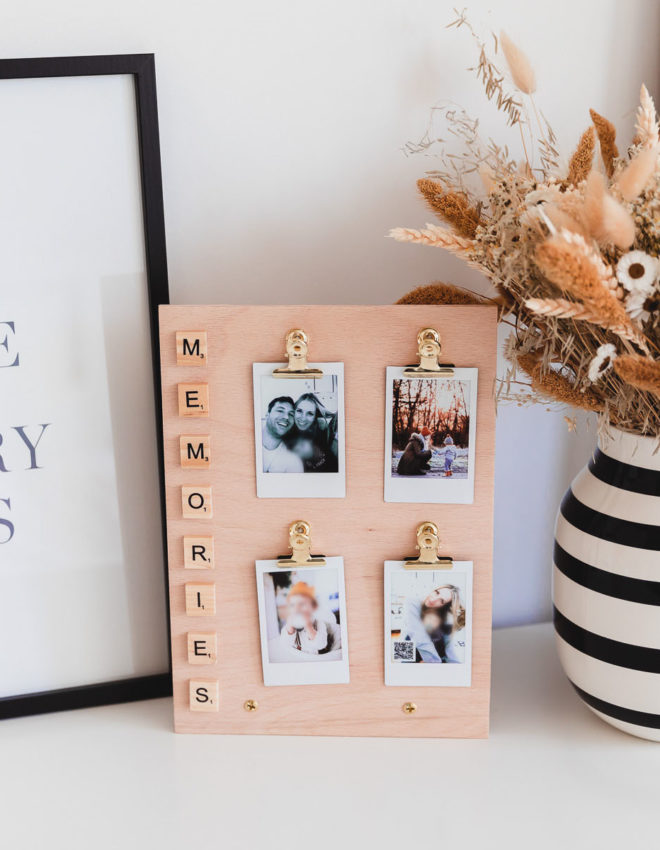 DIY mit instax Mini Teil 2: Tischkalender & Memory-Board