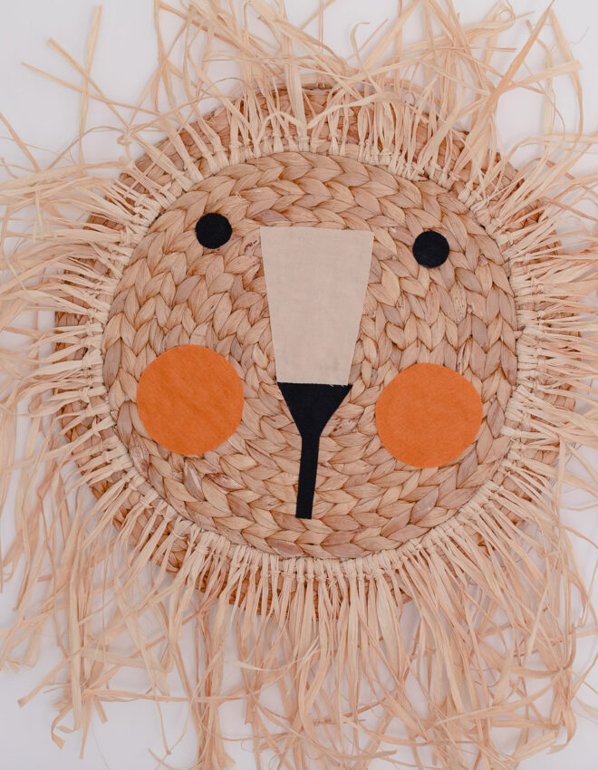 DIY Löwe Wandbehang inkl. Download